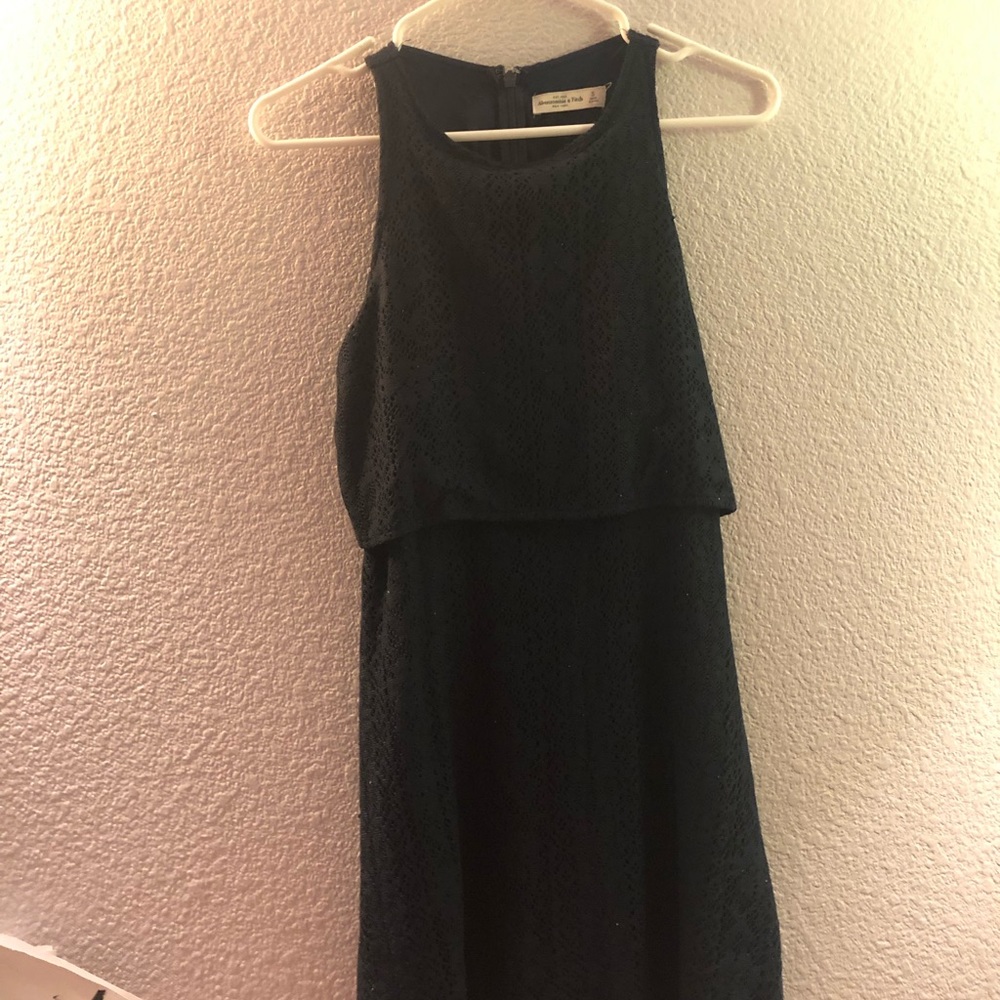 Dark blue appropriate dress